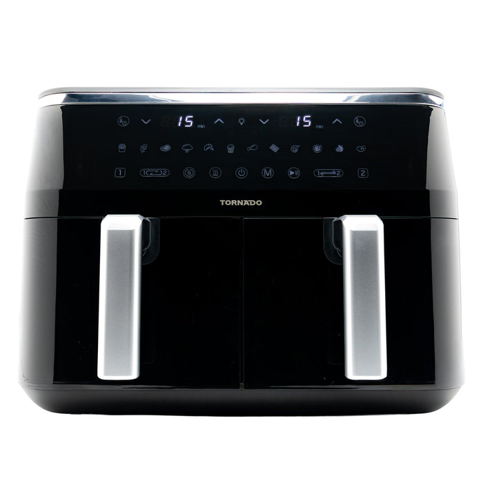 EAN 6221127476057 - TORNADO TAFT-1000-GS freidora Doble 9 L Independiente 3100 W Freidora de aire caliente Negro imagen 6