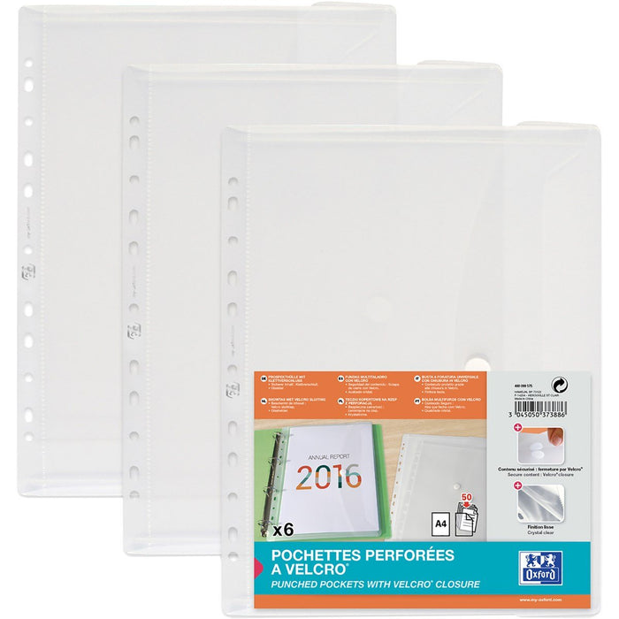 EAN 3045050373886 - Oxford 400099575 protector de hojas 210 x 297 mm (A4) Polipropileno (PP) 6 pieza(s) imagen 1