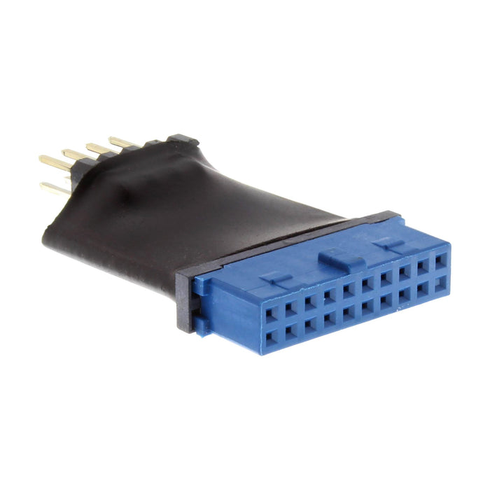 EAN 4043718209958 - InLine 4043718209958 USB 3.0 19 Pin USB 2.0 internal Negro, Azul imagen 1