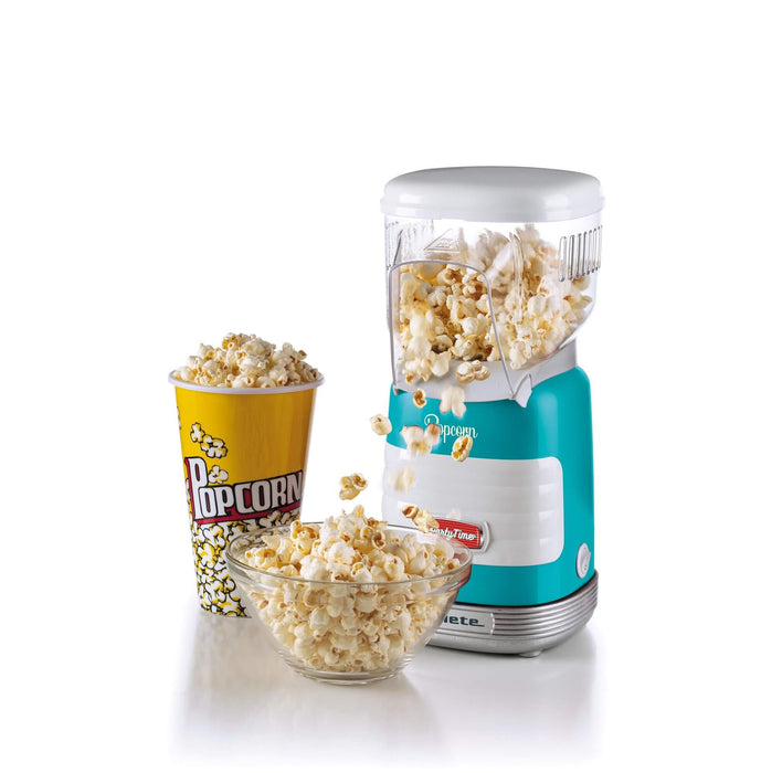 EAN 8003705119284 - Ariete 2956/01 palomitas de maiz poppers Azul, Transparente 1100 W imagen 3