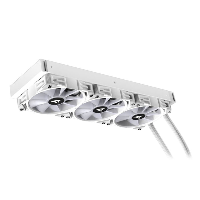EAN 4044951038619 - Sharkoon S90 Procesador Sistema de refrigeración líquida todo en uno 12 cm Blanco 1 pieza(s) imagen 10