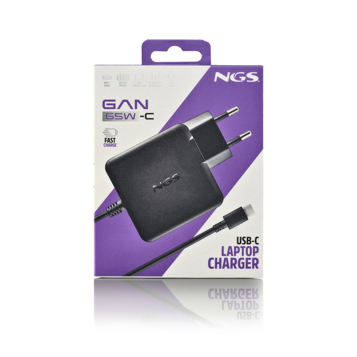 EAN 8435430627640 - NGS GAN 65W-C Universal Negro Corriente alterna Interior imagen 8