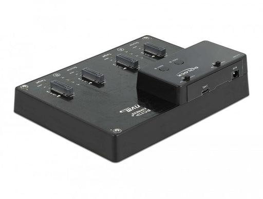 EAN 4043619641246 - DeLOCK 64124 base de conexión para disco duro USB 3.2 Gen 2 (3.1 Gen 2) Type-C Negro imagen 1