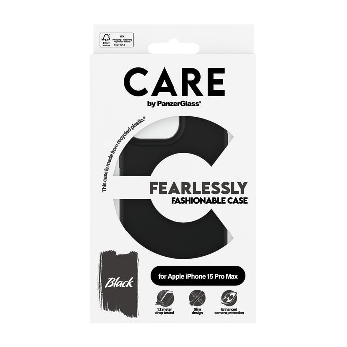 EAN 5715685005671 - PanzerGlass CARE™ by ® Case Black iPhone 15 Pro Max funda para teléfono móvil Negro imagen 3