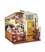 EAN 6946785119121 - ROBOTIME DG159 Casa en miniatura y rincón de libros para montar Casa en miniatura para montar imagen 1