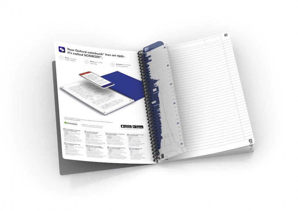 EAN 3020120024073 - Oxford 100101918 cuaderno y block A4 Violeta imagen 3
