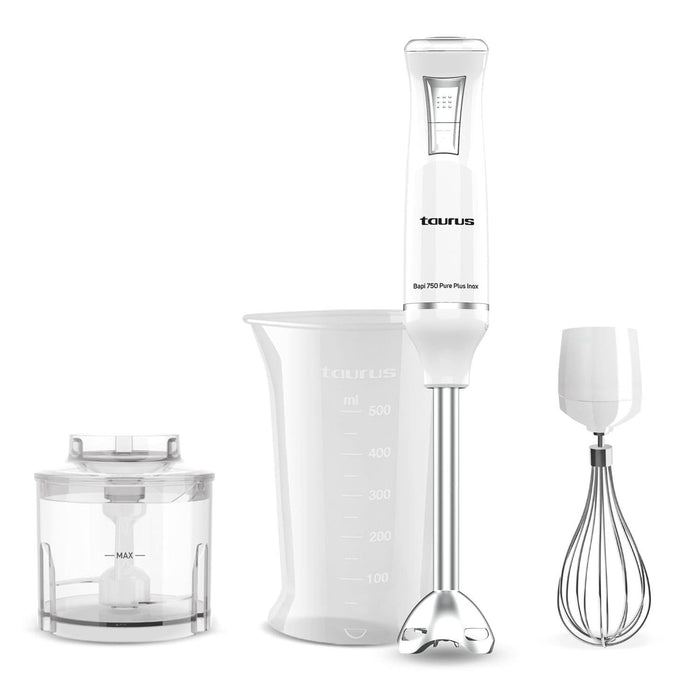 EAN 8414234163967 - Taurus BAPI 750 Pure Plus Inox Batidora de inmersión 750 W Blanco imagen 1