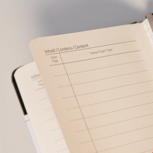 EAN 4003273657120 - Brunnen Kompagnon cuaderno y block 192 hojas Negro imagen 6