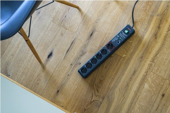 EAN 4007123611874 - Brennenstuhl 1159490966 base múltiple 3 m 6 salidas AC Interior Antracita imagen 4