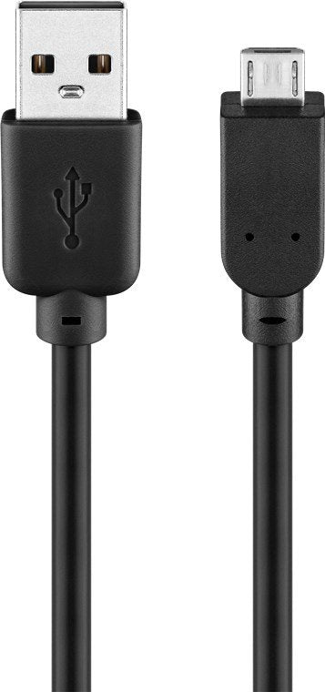 EAN 4040849957352 - Goobay 95735 cable USB USB 2.0 0,3 m USB A Micro-USB B Negro imagen 1