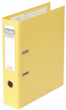 EAN 4002030101364 - Elba Rado Plast carpeta de cartón A4 Amarillo imagen 1