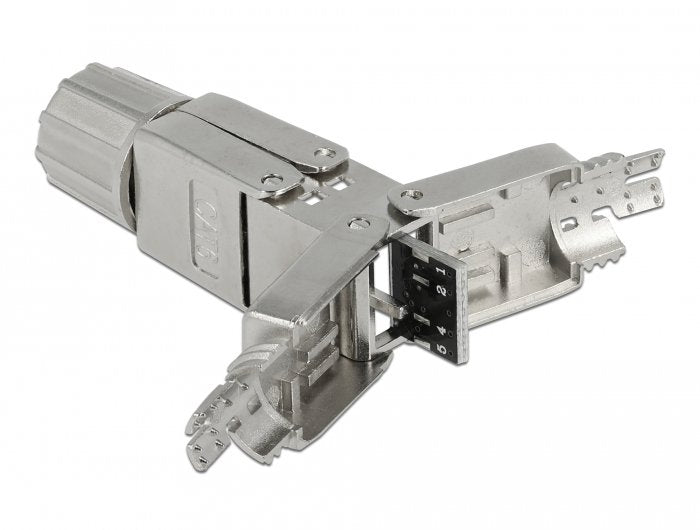 EAN 4043619869756 - DeLOCK 86975 cambiador de género para cable Plata imagen 2