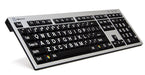 EAN 5707795008277 - Logickeyboard LKB-LPRNTWB-AJPU teclado Oficina USB Francés Negro, Plata imagen 1