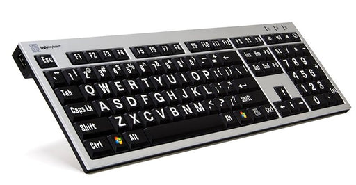 EAN 5707795008277 - Logickeyboard LKB-LPRNTWB-AJPU teclado Oficina USB Francés Negro, Plata imagen 1