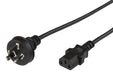 EAN 5704327703211 - Microconnect PE010418AUSTRALIA cable de transmisión Negro 1,8 m C13 acoplador imagen 1