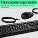 EAN 0195161118944 - HP 225 Wired Mouse and Keyboard Combo teclado Ratón incluido USB Negro imagen 5