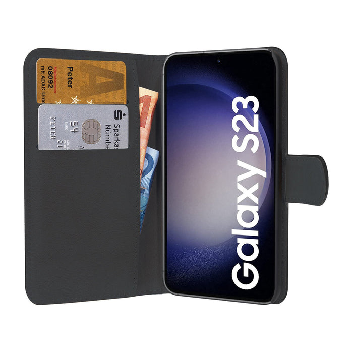 EAN 4048466959322 - PEDEA 11160955 funda para teléfono móvil 16,3 cm (6.4") Funda cartera Negro imagen 1
