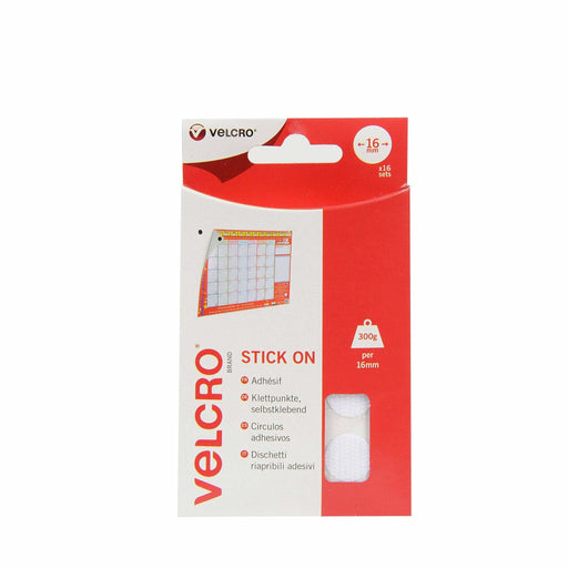 EAN 5030610602276 - Velcro VEL-EC60227 Blanco 16 pieza(s) imagen 1