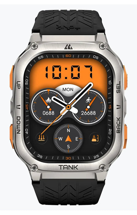 EAN 6974958250715 - KOSPET TANK M3 ULTRA 4,98 cm (1.96") AMOLED Digital 410 x 502 Pixeles Pantalla táctil Plata GPS (satélite imagen 2