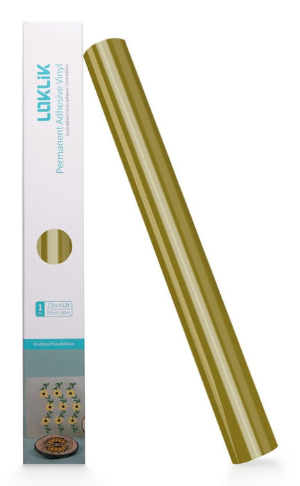 EAN 6976230002210 - LOKLiK SG-JST-0357-US-L-B2B vinilo adhesivo Permanente Oro Brillante imagen 4