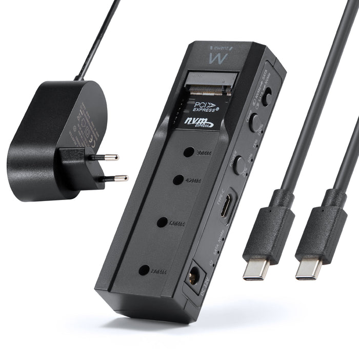 EAN 8052101435146 - Ewent EW7065 caja para disco duro externo Carcasa de disco duro/SSD Negro 2.5/3.5" imagen 1