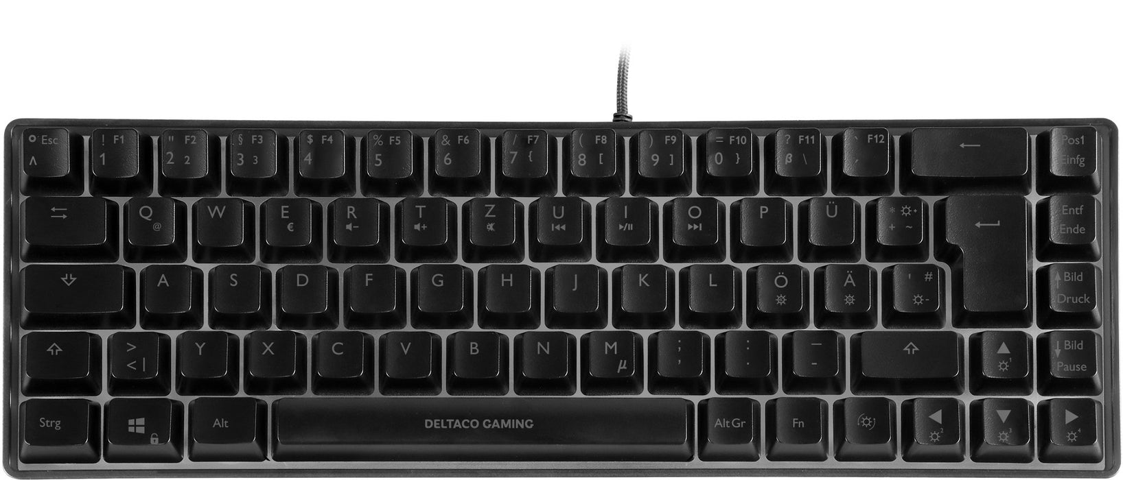 EAN 7333048069023 - Deltaco Gaming GAM-158-DE teclado Juego USB QWERTZ Nórdico Negro imagen 3