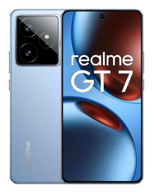 EAN 6941764466838 - realme GT 7 17,2 cm (6.78") SIM doble Android 15 5G USB Tipo C 12 GB 256 GB 7000 mAh Azul imagen 1
