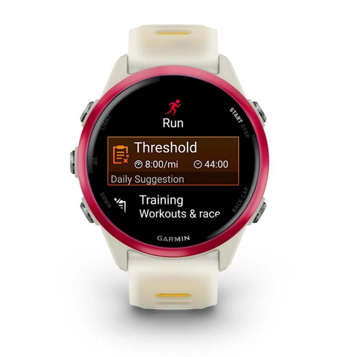 EAN 753759349820 - Garmin Forerunner 570 3,05 cm (1.2") AMOLED 42 mm Digital 390 x 390 Pixeles Pantalla táctil Rosa, Blanco W imagen 2