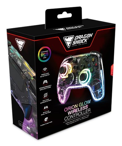 EAN 5425025593934 - Dragonshock Orion Glow Negro Bluetooth Gamepad Analógico/Digital Nintendo Switch imagen 6