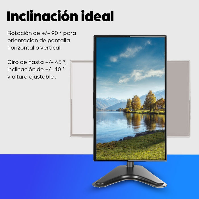 EAN 0766623462037 - Manhattan 462037 soporte para monitor 68,6 cm (27") Escritorio imagen 8