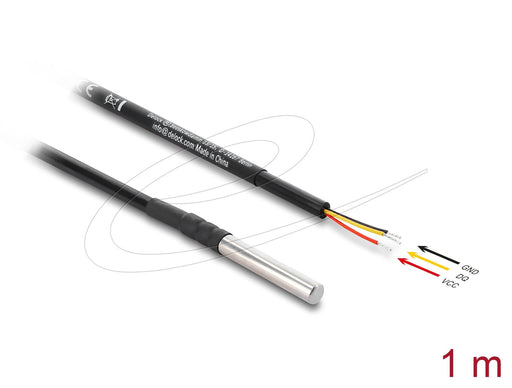EAN 4043619914074 - DeLOCK 91407 cable para sensor y actuador 1 m No Negro imagen 2