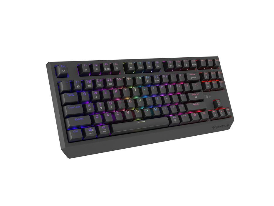 EAN 5901969443790 - GENESIS Thor 230 TKL Wireless Outemu Red teclado Juego USB + RF Wireless + Bluetooth QWERTY Gris imagen 15