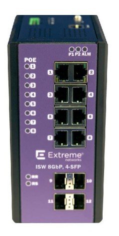 EAN 644728168040 - Extreme networks 16804 switch Gestionado L2 Gigabit Ethernet (10/100/1000) Energía sobre Ethernet (PoE) Ne imagen 1