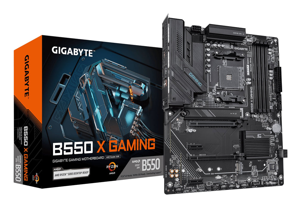 EAN 4719331884079 - GIGABYTE B550 X GAMING placa base AMD B550 Zócalo AM4 ATX imagen 1