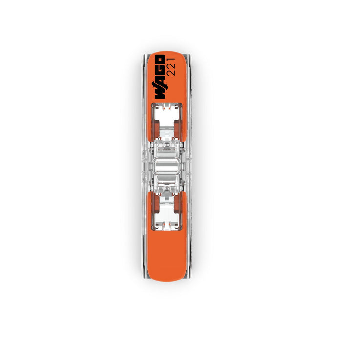 EAN 4055144049404 - Wago 221-2411 conector Naranja, Transparente imagen 2