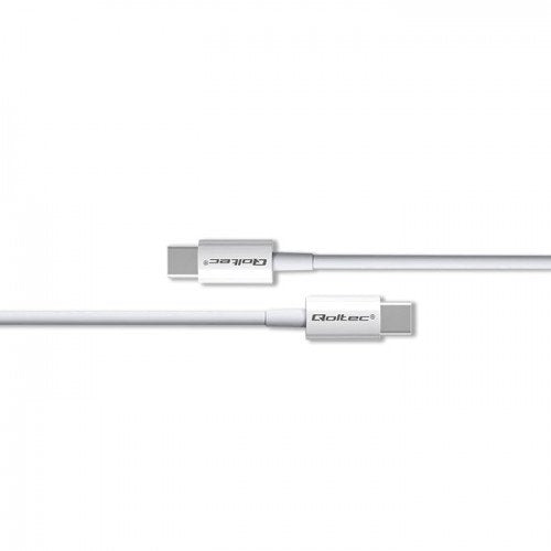 EAN 5901878523606 - Qoltec 52360 cable USB USB 2.0 1,5 m USB C Blanco imagen 3