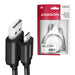 EAN 8595247905864 - Axagon BUMM-AM10TB cable USB USB 2.0 1 m Micro-USB B USB A Negro imagen 5