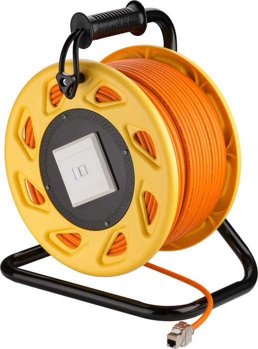 EAN 4040849589386 - Goobay 58938 cable de red Naranja 90 m Cat7a S/FTP (S-STP) imagen 1