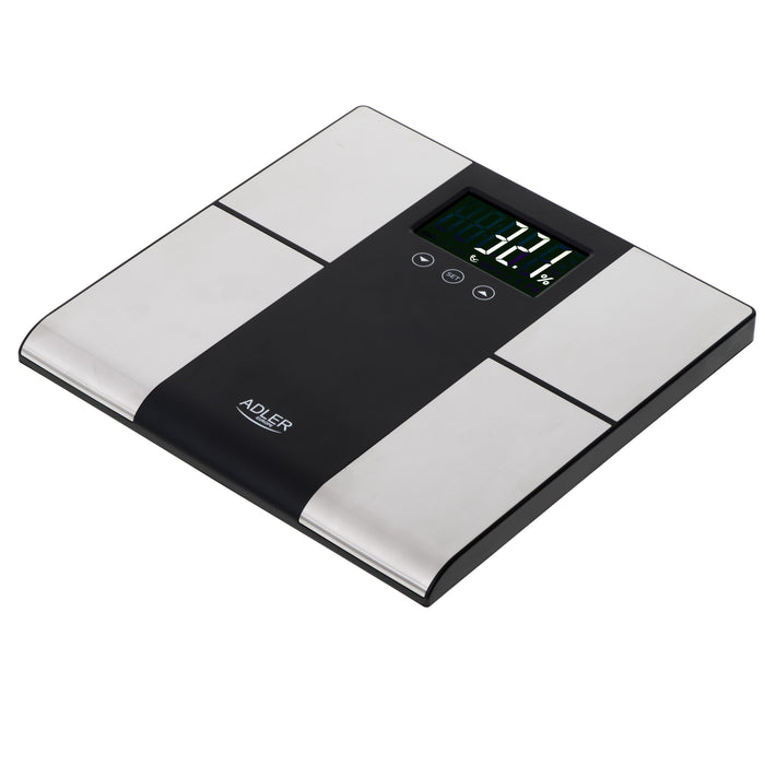 EAN 5902934838702 - Adler AD 8165 báscula de baño Rectángulo Negro, Gris Báscula personal electrónica imagen 1
