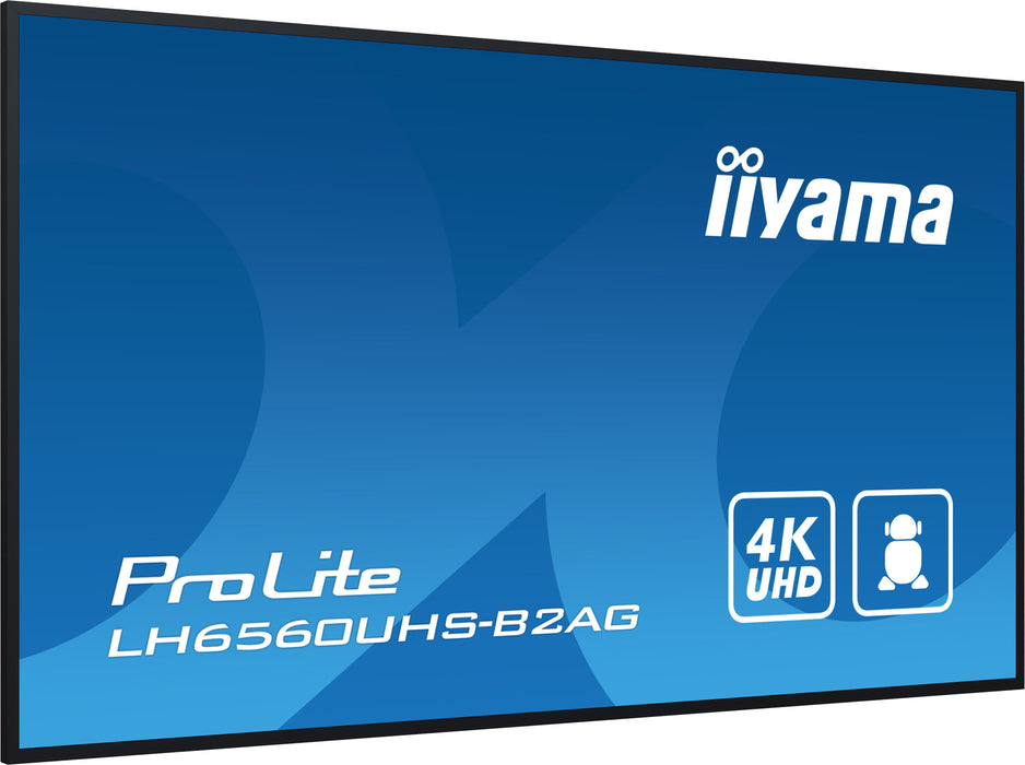 EAN 4948570124459 - iiyama LH6560UHS-B2AG pantalla de señalización Pizarra de caballete digital 163,8 cm (64.5") LED Wifi 500 imagen 6