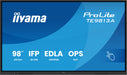 EAN 4948570125760 - iiyama TE9813A-B2AG pantalla de señalización Panel plano interactivo 2,48 m (97.5") Wifi 500 cd / m² 4K U imagen 4