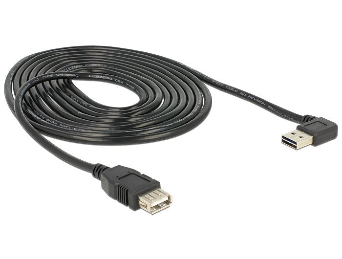 EAN 4043619835539 - DeLOCK 3m, USB 2.0-A - USB 2.0-A cable USB USB A Negro imagen 2