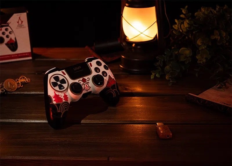 EAN 3760352730990 - Lexip Assassin Negro, Oro, Rojo, Blanco Bluetooth/RF/USB Gamepad Analógico/Digital Android, Nintendo Swit imagen 12