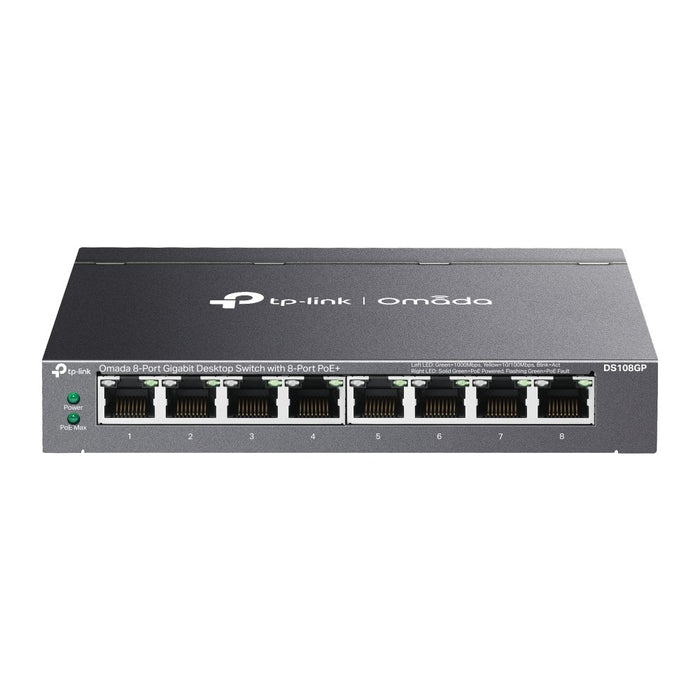 EAN 4895252507805 - TP-Link Omada DS108GP switch No administrado Gigabit Ethernet (10/100/1000) Energía sobre Ethernet (PoE)  imagen 1