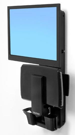 EAN 698833037654 - Ergotron 61-080-085 soporte para monitor 61 cm (24") Pared Negro imagen 2