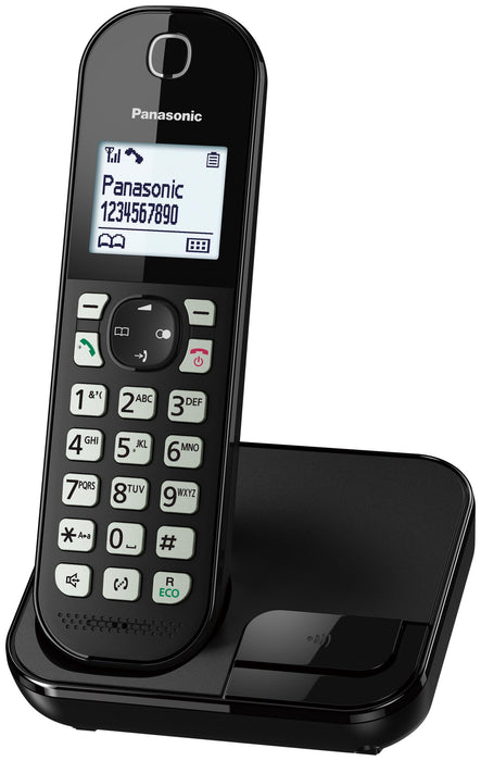 EAN 5025232843190 - Panasonic KX-TGC450GB teléfono Teléfono DECT Identificador de llamadas Negro imagen 1