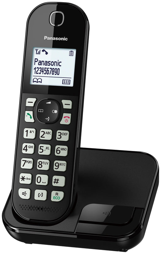 EAN 5025232843190 - Panasonic KX-TGC450GB teléfono Teléfono DECT Identificador de llamadas Negro imagen 1