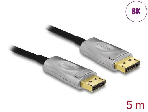 EAN 4043619858798 - DeLOCK 85879 cable DisplayPort 5 m Negro, Gris imagen 2