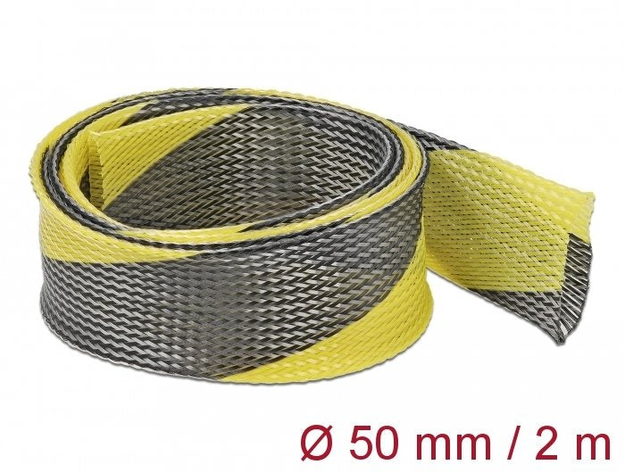 EAN 4043619207572 - DeLOCK 20757 organizador de cables Pasacables Negro, Amarillo 1 pieza(s) imagen 1