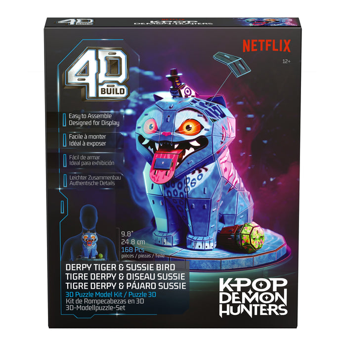 EAN 0681147143685 - 4D Build 6077589 puzzle Puzle 3D 200 pieza(s) Animales imagen 1